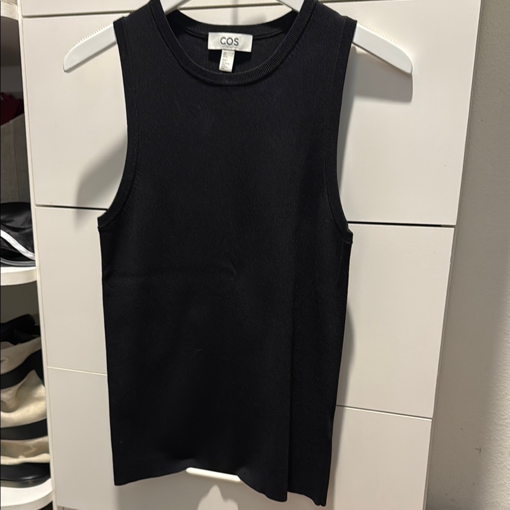 COS Black Sleeveless Top